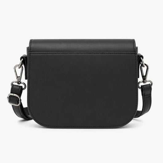 Bagsmith Essentials Black Compact Handbag With Pockets - Zara