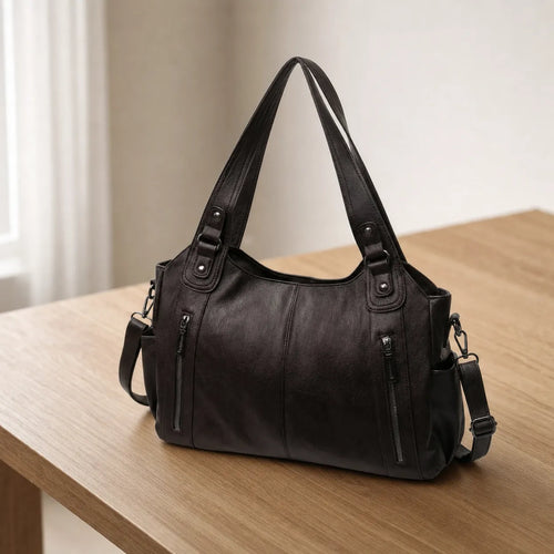 Large University Shoulder Bag - Jacinda