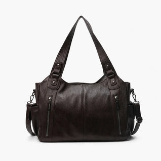 Large University Shoulder Bag - Jacinda